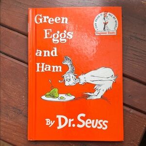 Vintage 1960 Green Eggs and Ham Book by Dr. Seuss
